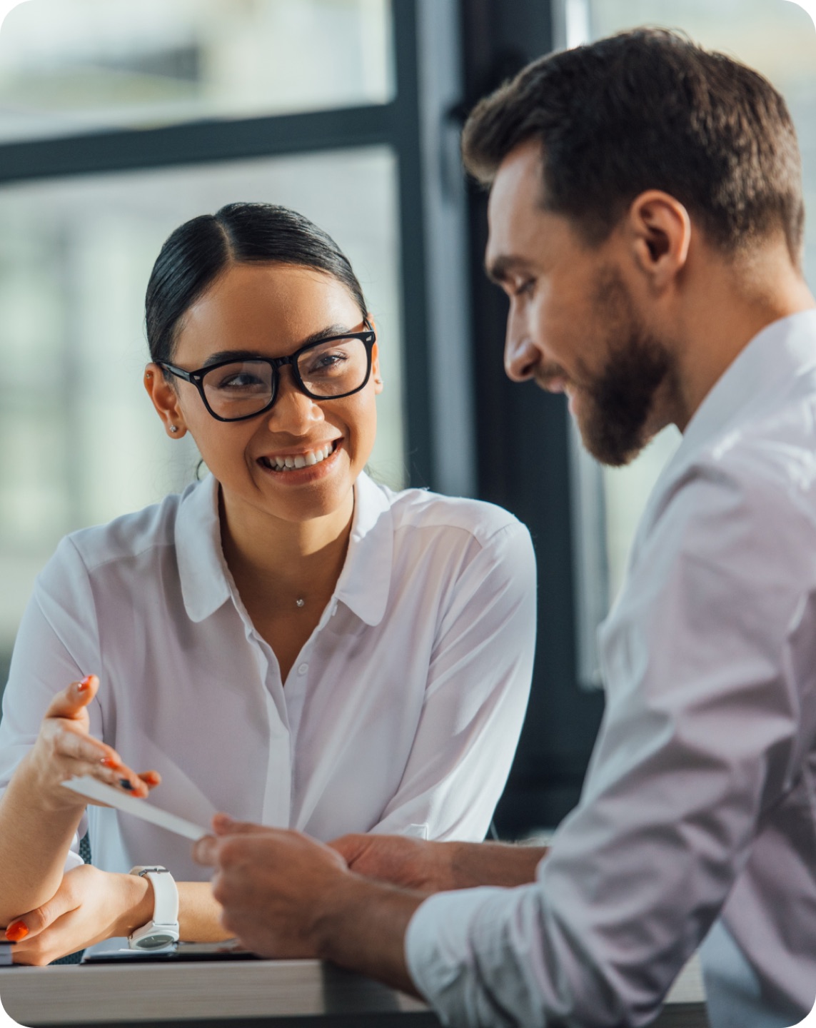 Via Capital team meeting with client